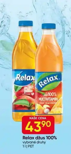 Hruška Relax 1l PET nabídka