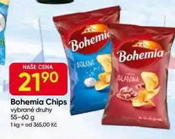 Hruška Bohemia Chips vybrané druhy nabídka