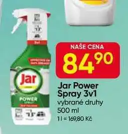 Hruška Jar Power Spray 3v1 vybrané druhy nabídka