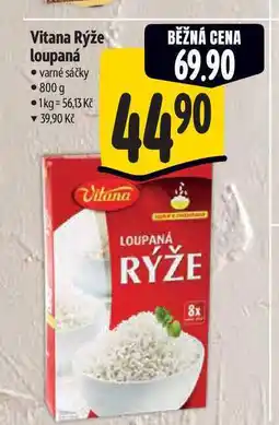 Albert Vitana Rýže loupaná varné sáčky nabídka