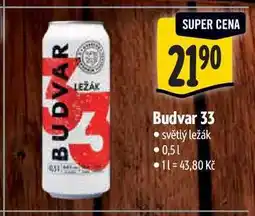 Albert Budvar 33 nabídka