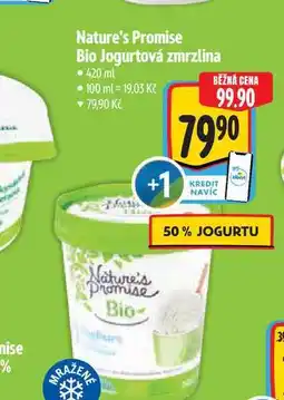 Albert Nature's Promise Bio Jogurtová zmrzlina nabídka