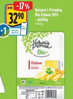 Albert Nature's Promise Bio Eidam 30% - plátky nabídka