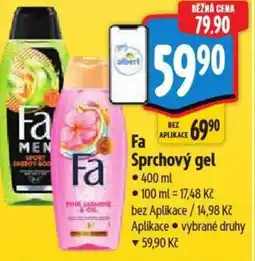 Albert Fa Sprchový gel nabídka