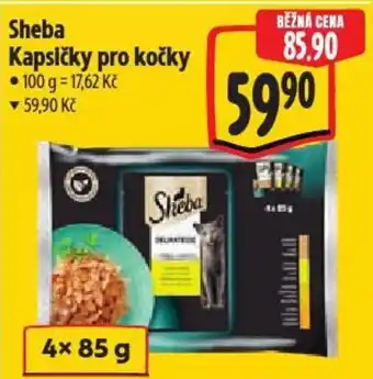 Albert Sheba Kapsičky pro kočky nabídka