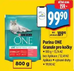 Albert Purina ONE Granule pro kočky nabídka