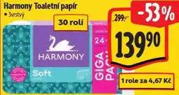 Albert Harmony Toaletní papír nabídka