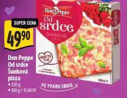 Albert Don Peppe Od srdce Šunková pizza nabídka