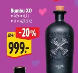 Albert Bumbu XO nabídka