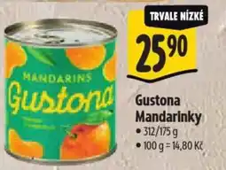 Albert Gustona Mandarinky nabídka