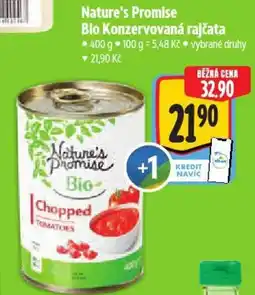 Albert Nature's Promise Bio Konzervovaná rajčata nabídka