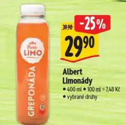 Albert Albert Limonády nabídka