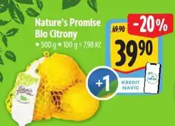 Albert Nature's Promise Bio Citrony nabídka