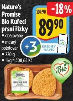Albert Nature's Promise Bio Kuřecí prsni rizky nabídka
