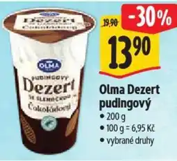 Albert Olma Dezert pudingový nabídka