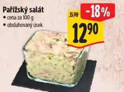 Albert Pařížský salát nabídka