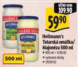 Albert Hellmann's Tatarská omáčka/ Majonéza nabídka