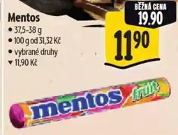 Albert Mentos nabídka