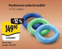 Albert Posilovací sada kroužků nabídka