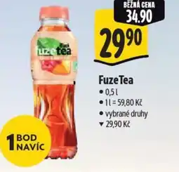 Albert Fuze Tea nabídka