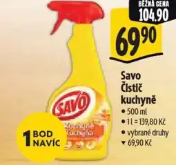 Albert Savo Čistič kuchyně nabídka