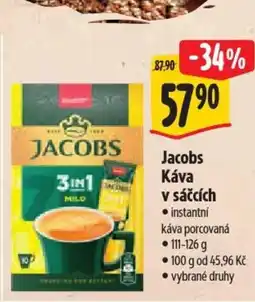 Albert Jacobs Káva v sáčcích nabídka