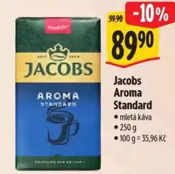 Albert Jacobs Aroma Standard nabídka