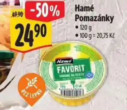 Albert Hame Pomazánky nabídka