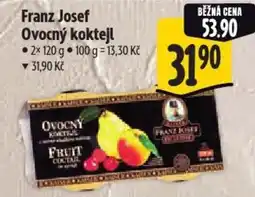Albert Franz Josef Ovocný koktejl nabídka