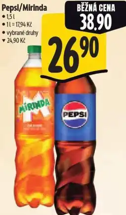Albert Pepsi/Mirinda nabídka