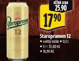 Albert Staropramen 12 nabídka