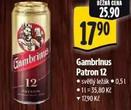 Albert Gambrinus Patron 12 nabídka