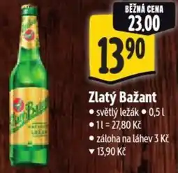 Albert Zlatý Bažant nabídka