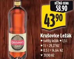 Albert Krušovice Ležák nabídka