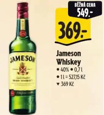 Albert Jameson Whiskey nabídka
