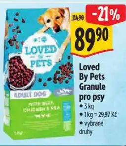 Albert Loved By Pets Granule pro psy nabídka
