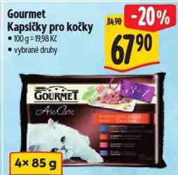 Albert Gourmet Kapsičky pro kočky nabídka