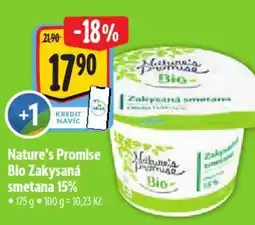 Albert Nature's Promise Blo Zakysaná smetana 15% nabídka