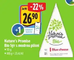 Albert Nature's Promise Bio Sýr s modrou plísní nabídka
