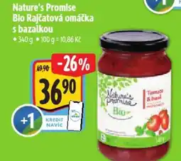 Albert Nature's Promise Bio Rajčatová omáčka s bazalkou nabídka