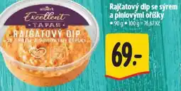 Albert Rajčatový dip se sýrem a piniovými oříšky nabídka