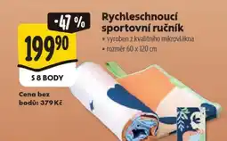 Albert Rychleschnoucí sportovní ručník nabídka