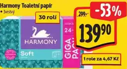 Albert Harmony Toaletní papír nabídka