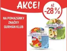 Globus Na pomazánky značky gurmán klub nabídka