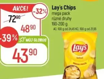 Globus Lay's Chips nabídka
