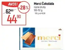 Globus Merci Čokoláda nabídka