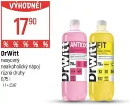 Globus DrWitt nesycený nealkoholický nápoj nabídka
