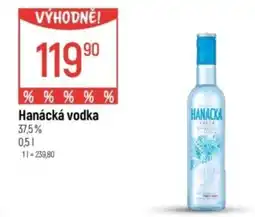 Globus Hanácká vodka 37,5% nabídka