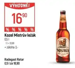 Globus Kozel Mistrův ležák nabídka