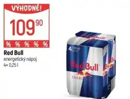 Globus Red Bull energetický nápoj nabídka
